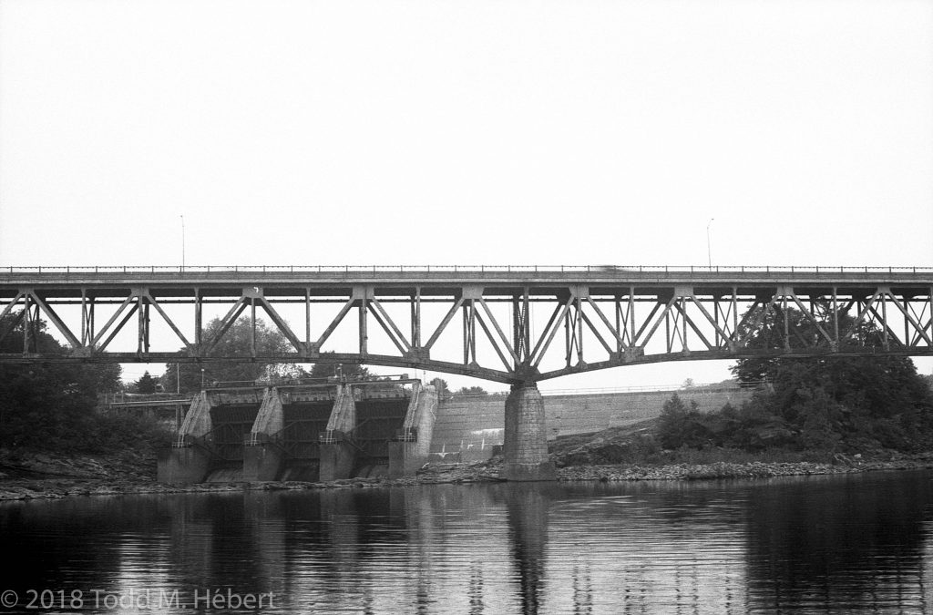 French King Bridge and Damn in Montague, MA, USA