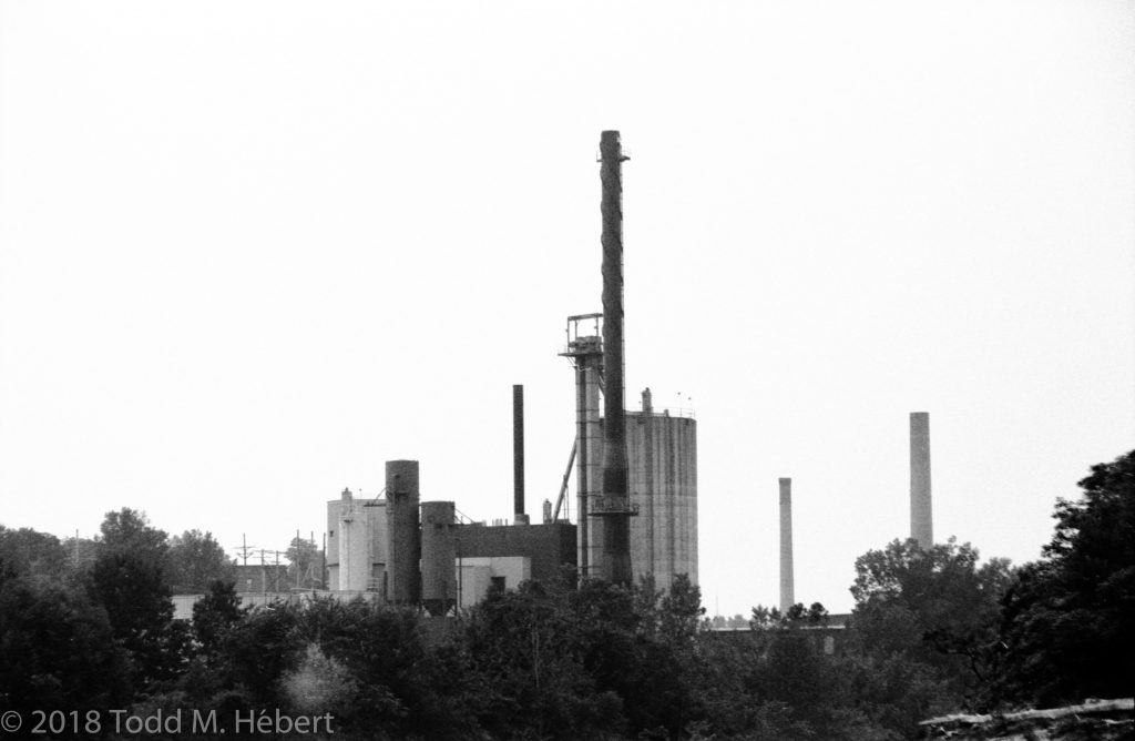 Near the French King Bridge in Montague, MA, USA